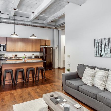 Ferienwohnung Ny Style Centric Loft With King Bed By Park Ave Rochester Exterior foto